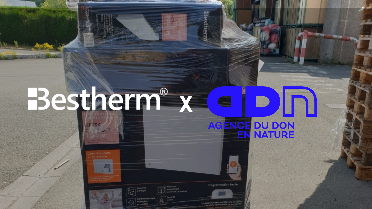 Bestherm s'engage aux côtés de l'Agence du Don en Nature