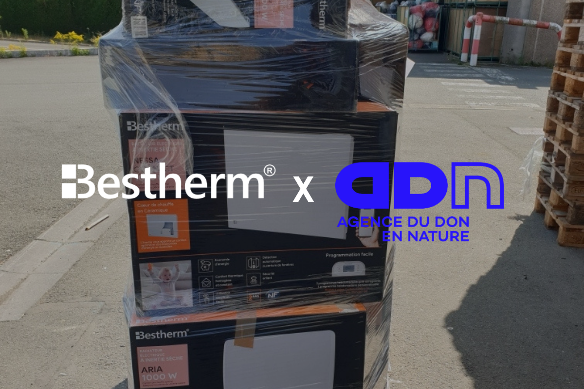 Une collaboration solidaire : Bestherm s’engage aux côtés de l’Agence du Don en Nature
