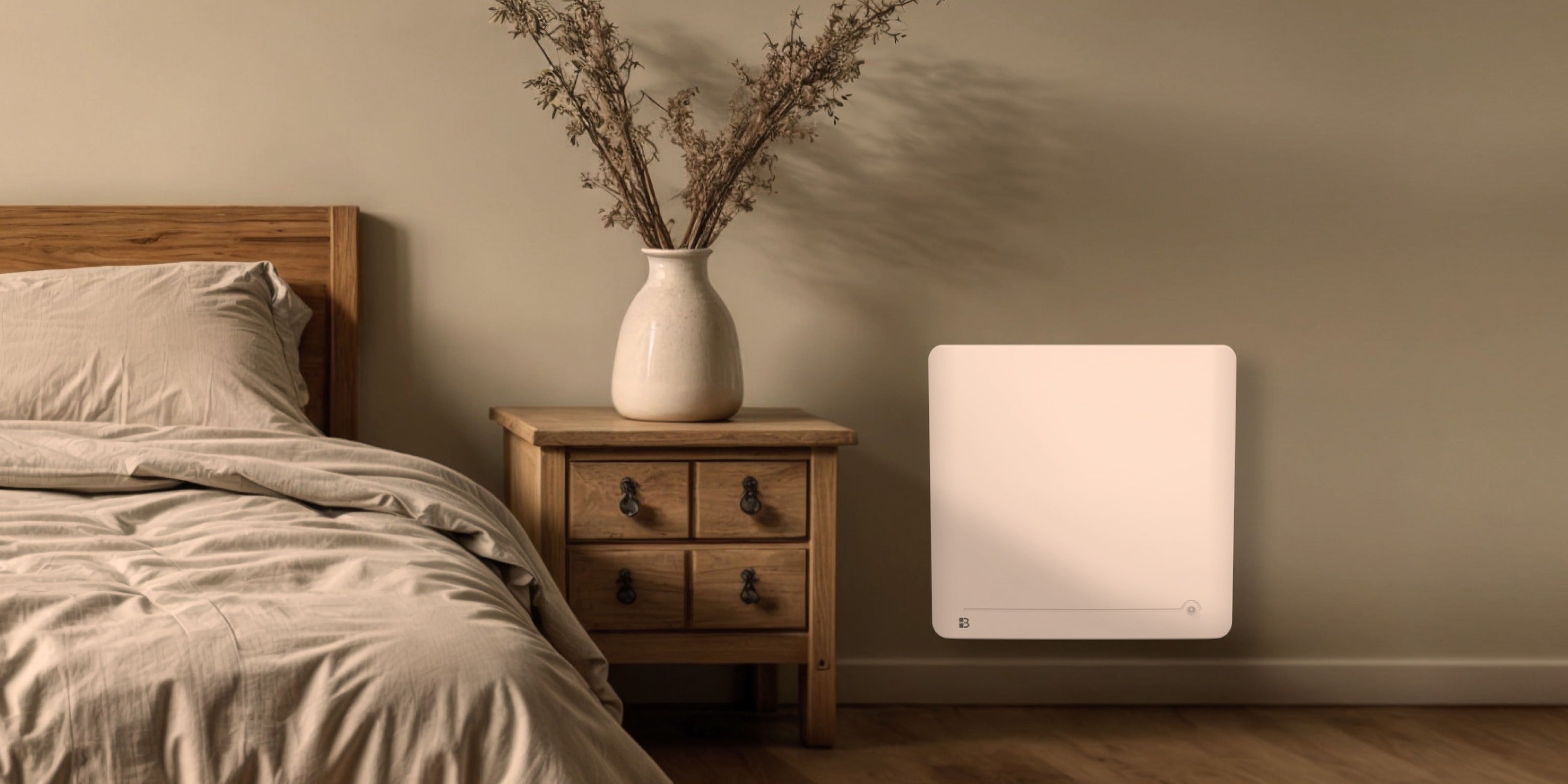 Radiateur à détection de présence dans une chambre