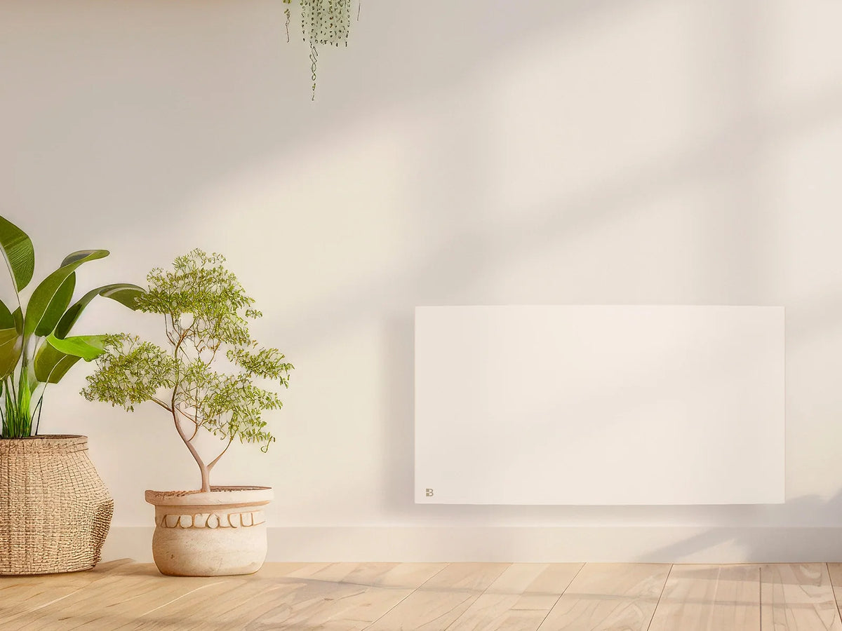 Radiateur à inertie sèche fonte BIA dans une cuisine d'ambiance