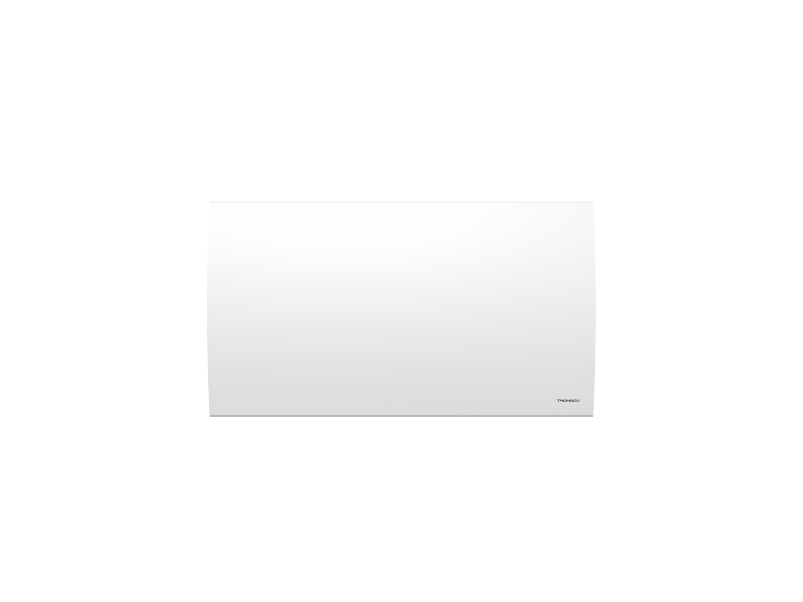 Radiateur à inertie sèche CLEO de Thomson sur fond blanc