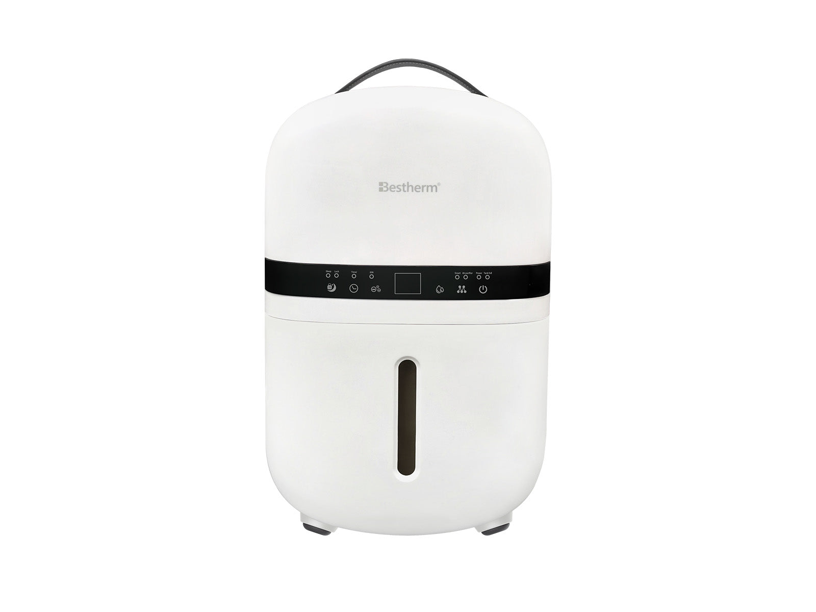 Déshumidificateur NOVA blanc 5L de face sur fond blanc