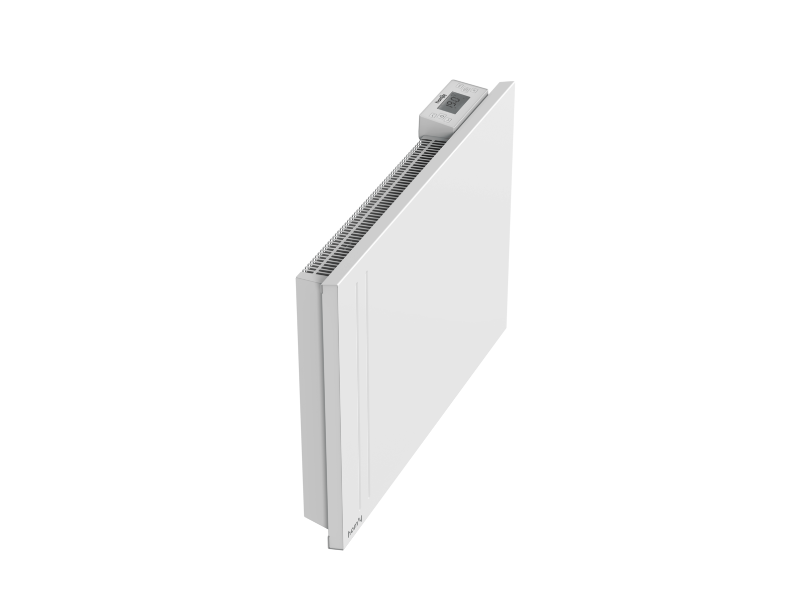 Radiateur LISA 1000W de biais sur fond blanc