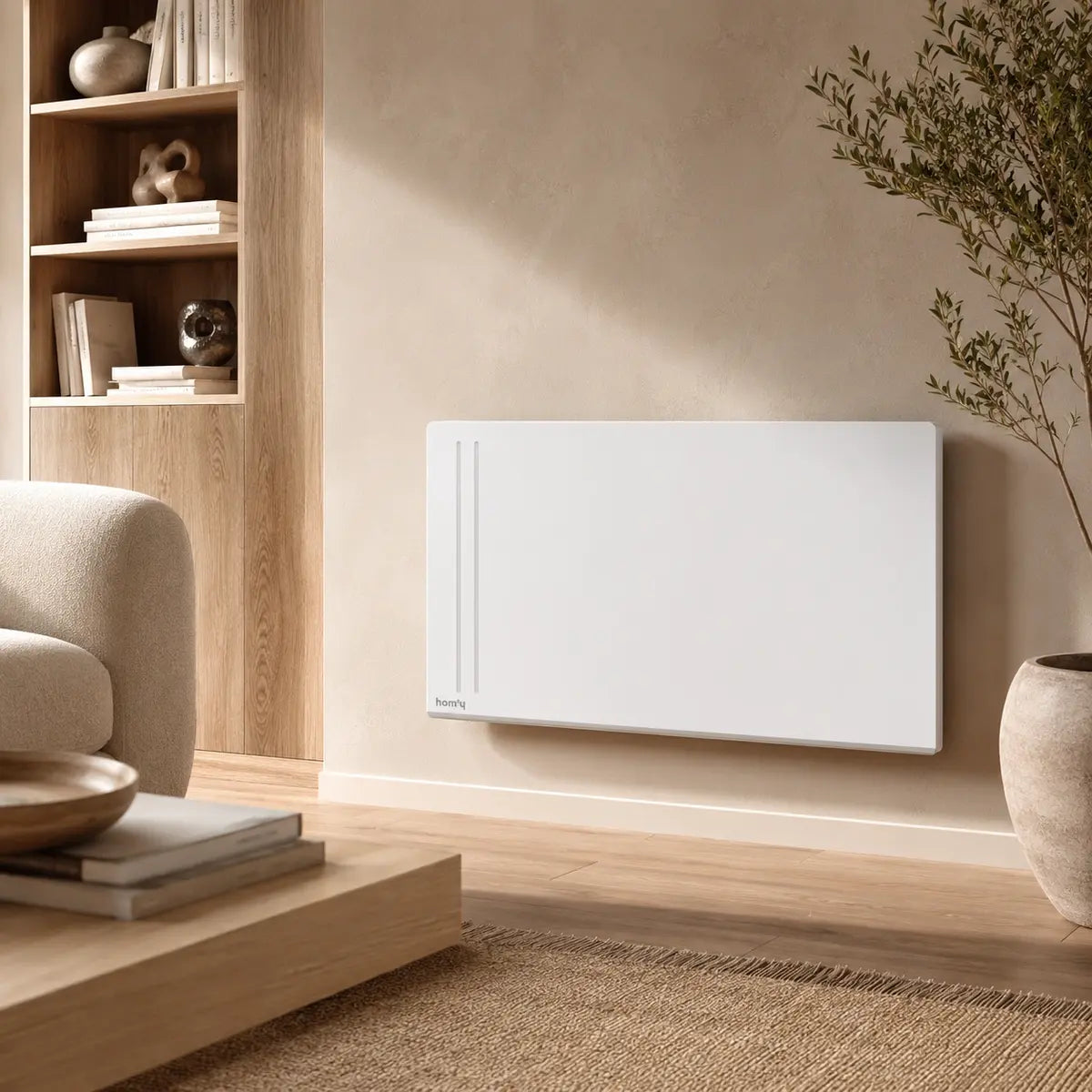 Radiatore LISA 2000W in un ambiente arredato