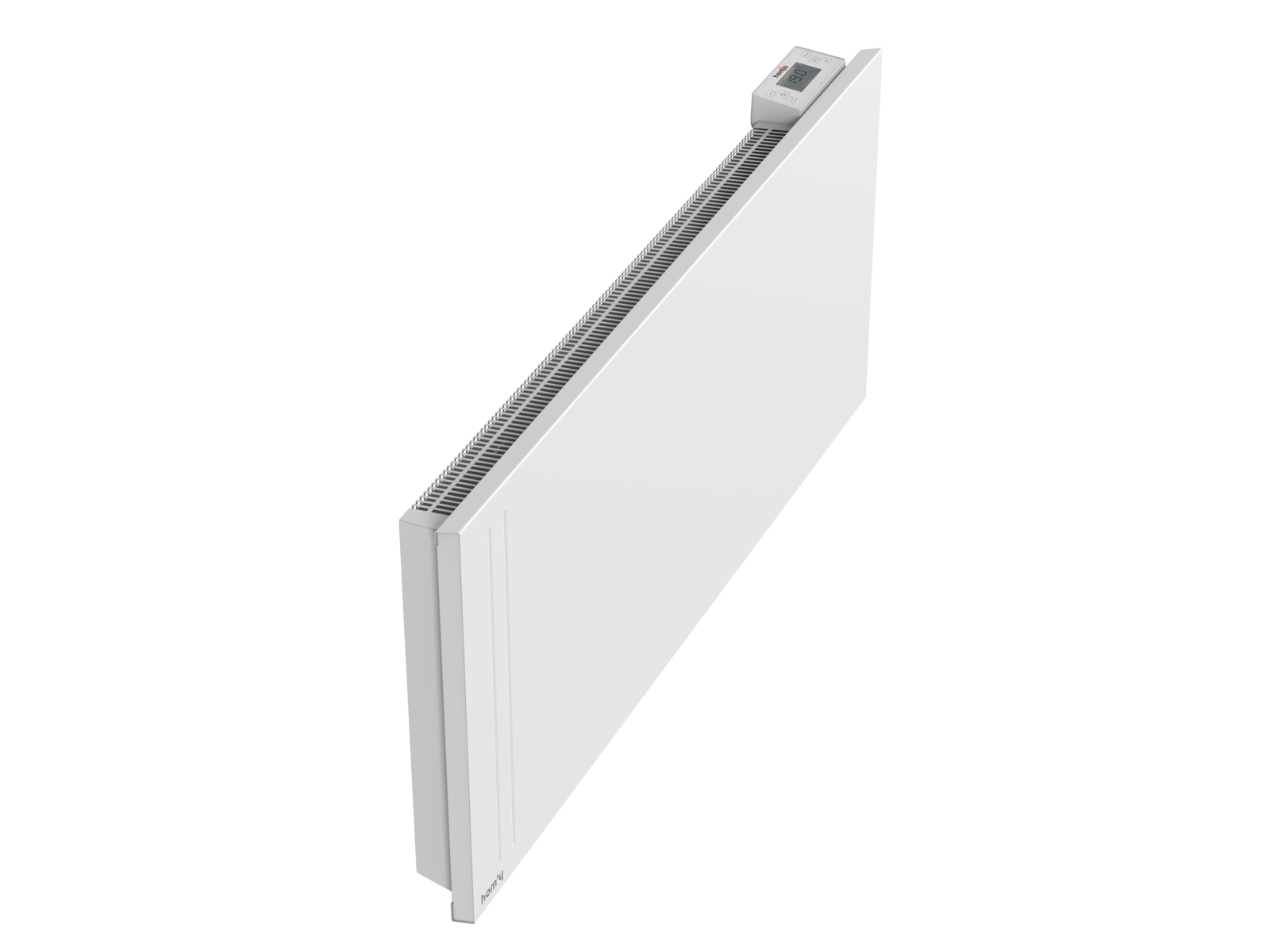 Radiateur LISA 2000W de biais sur fond blanc
