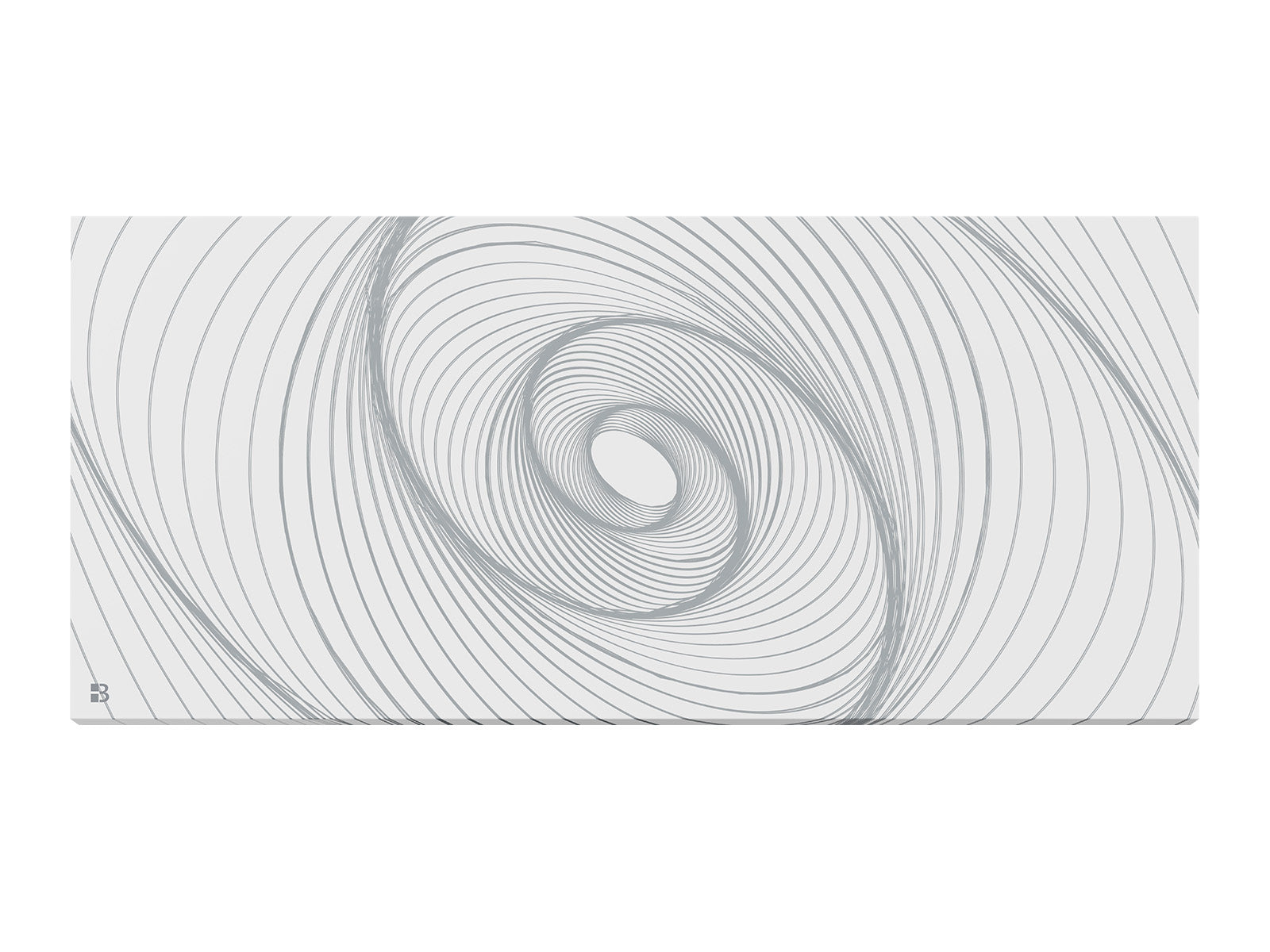 Radiateur ARIANE CONNECT blanc de 2000W de face sur fond blanc