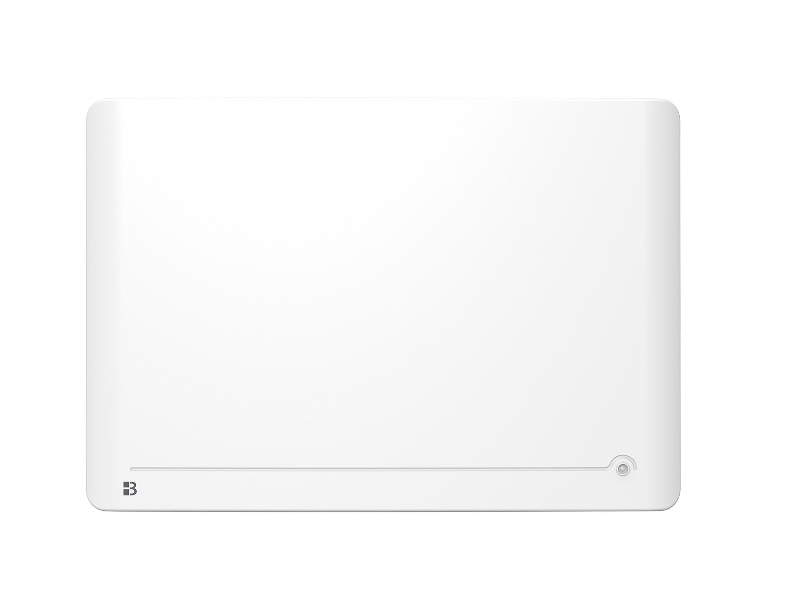 Radiateur DIANE blanc de 2000W de face sur fond blanc