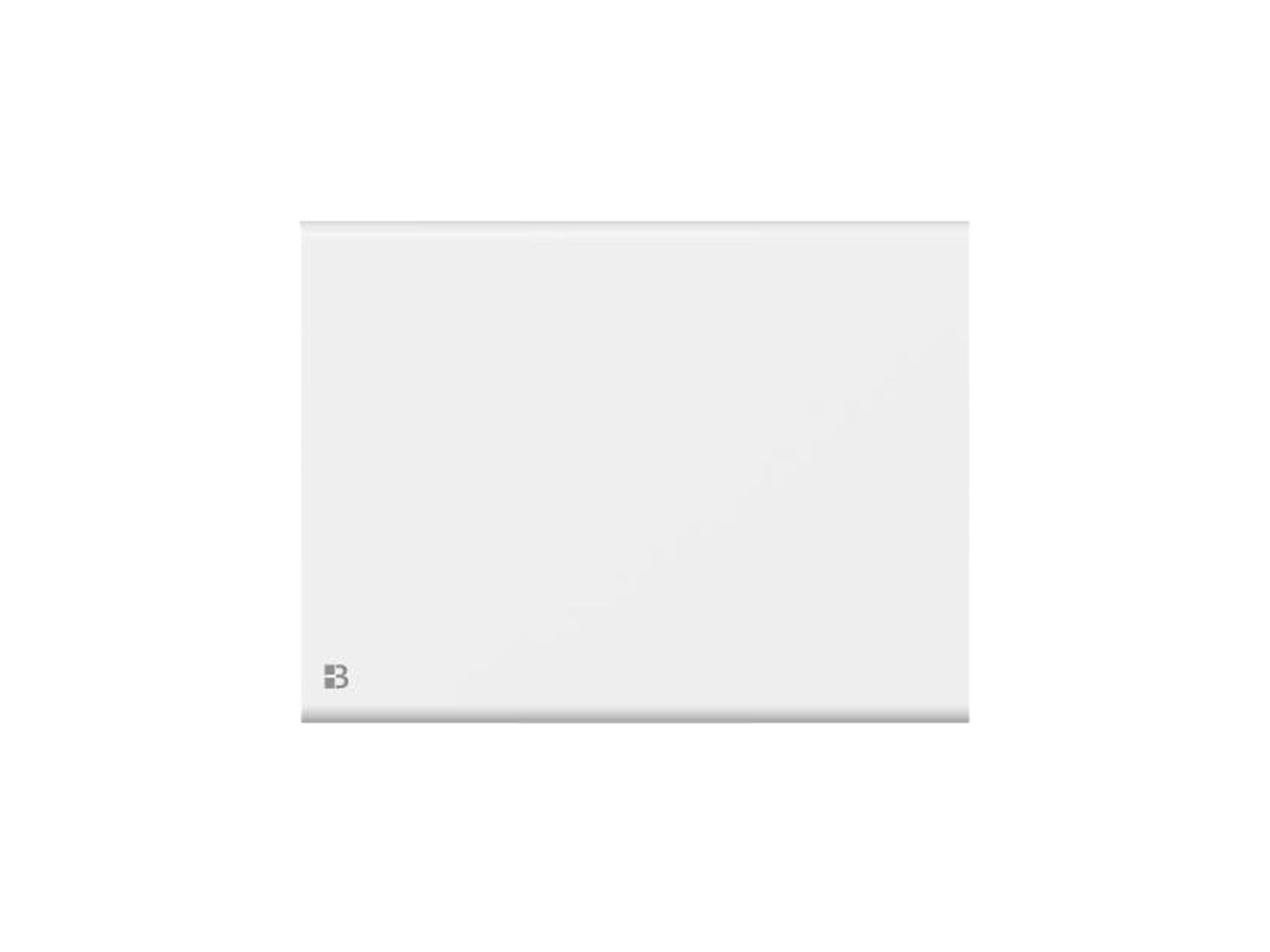 Radiateur FREYA blanc de 1000W de face sur fond blanc