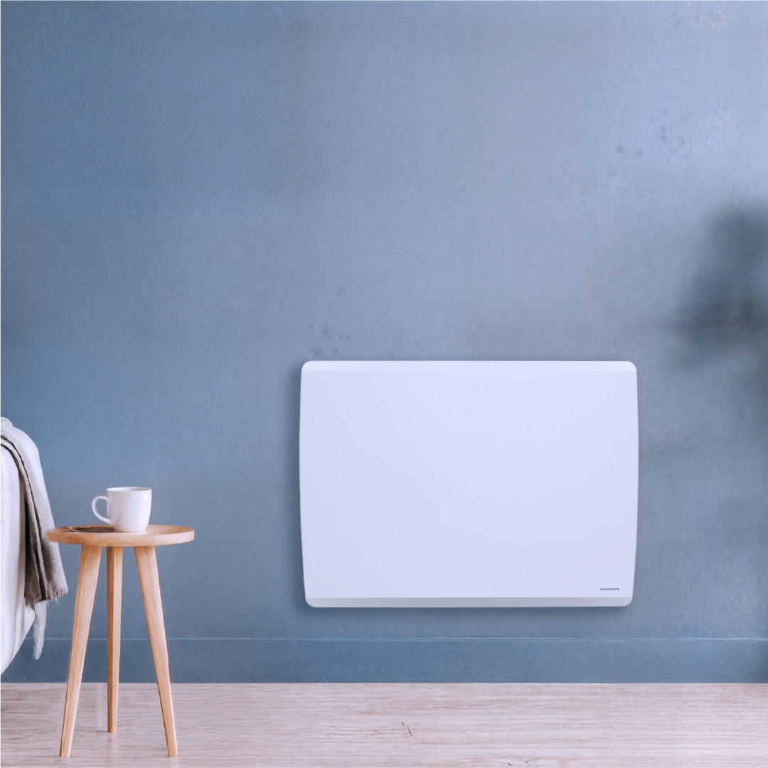 Radiateur MOLY de 1500W de la marque Thomson dans une image d'ambiance
