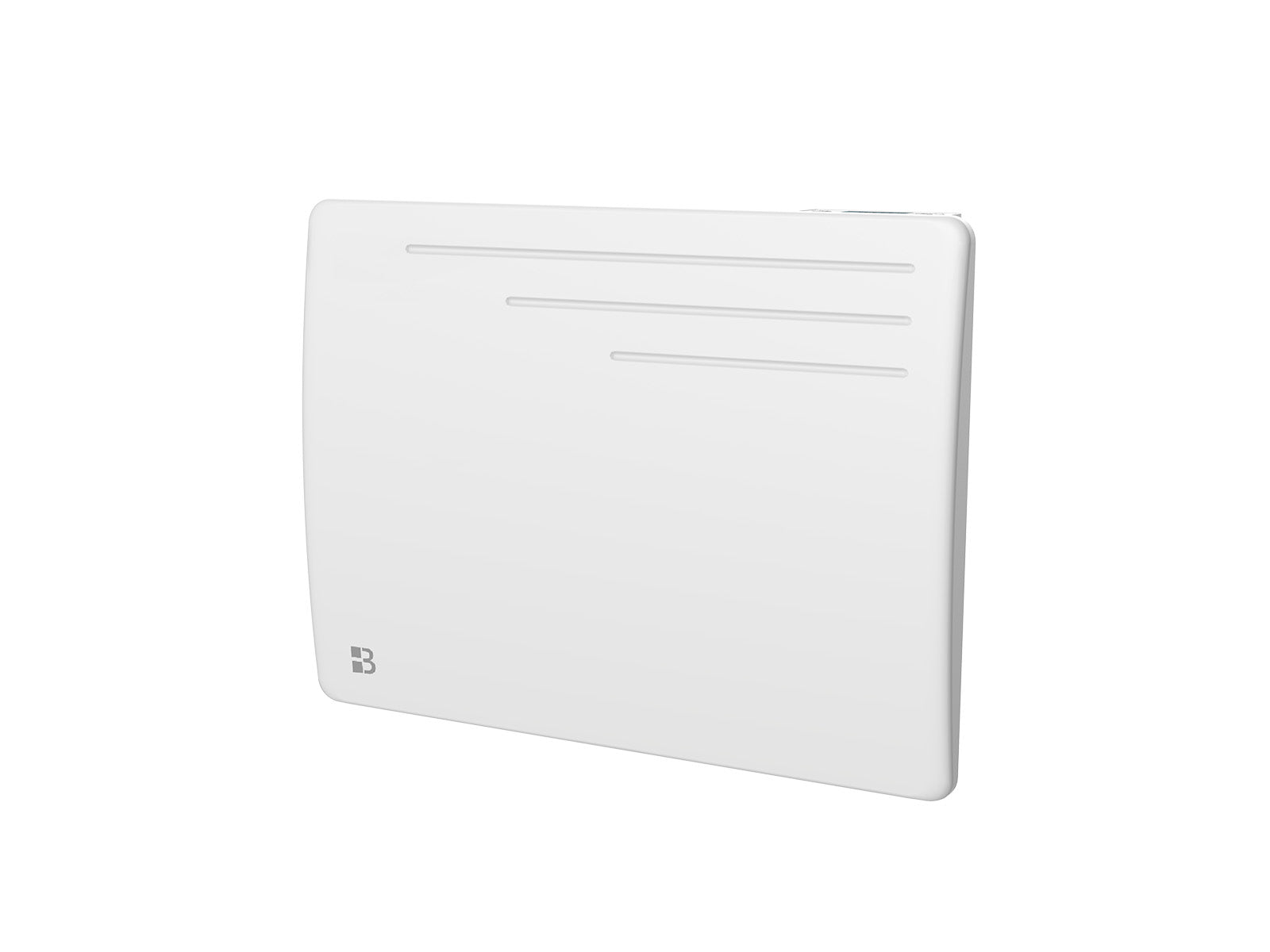 Radiateur MOTU blanc de 1000W de biais sur fond blanc