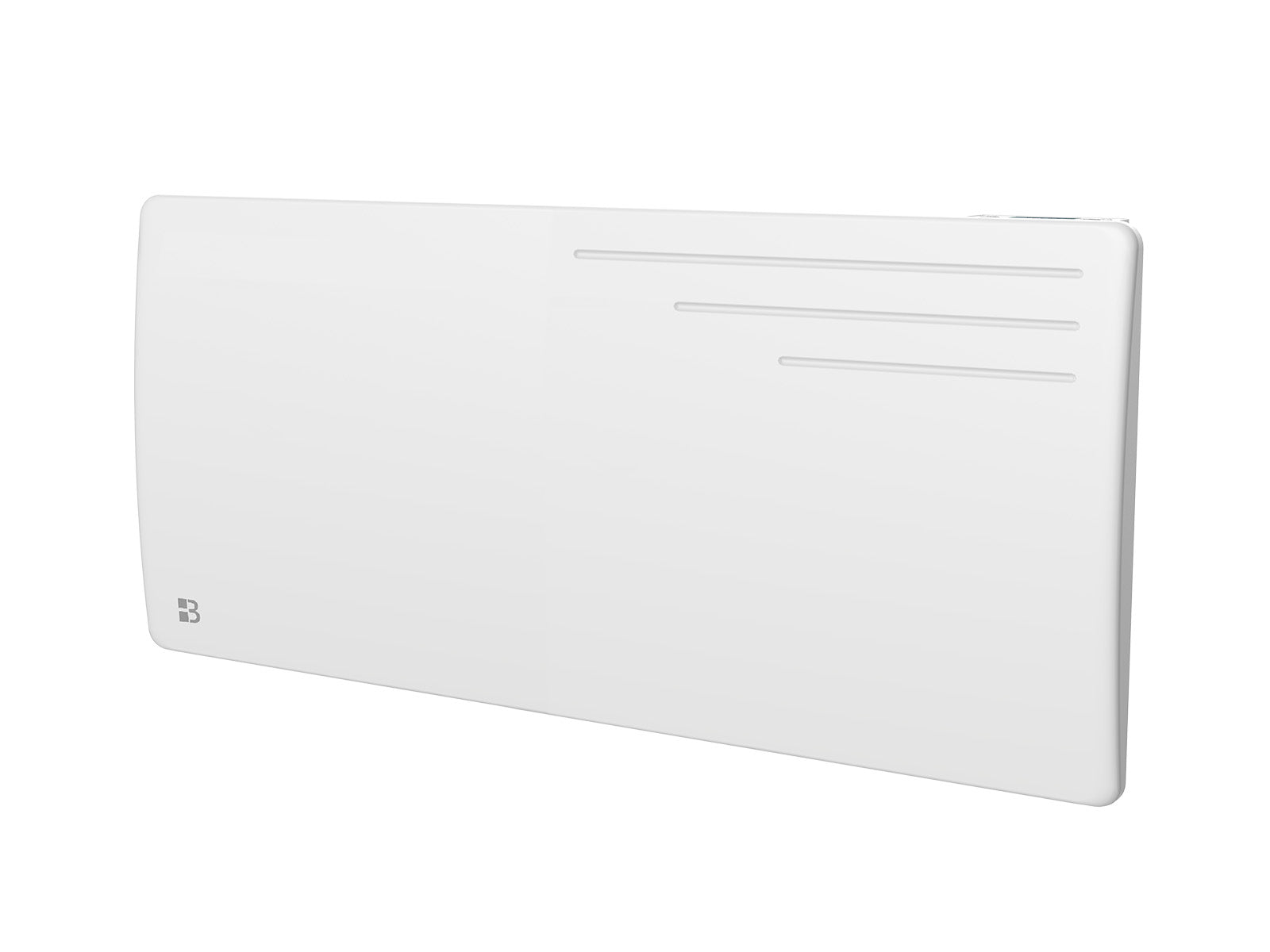 Radiateur MOTU blanc de 2000W de biais sur fond blanc