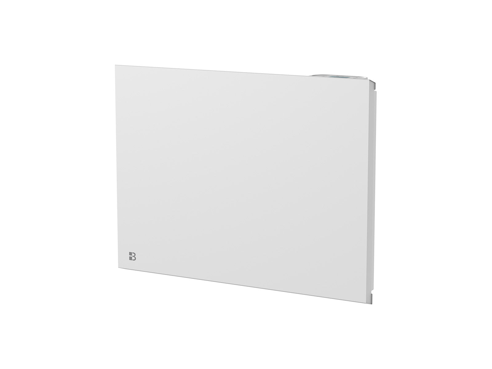 Radiateur NESSA CONNECT blanc de 1000W de biais sur fond blanc