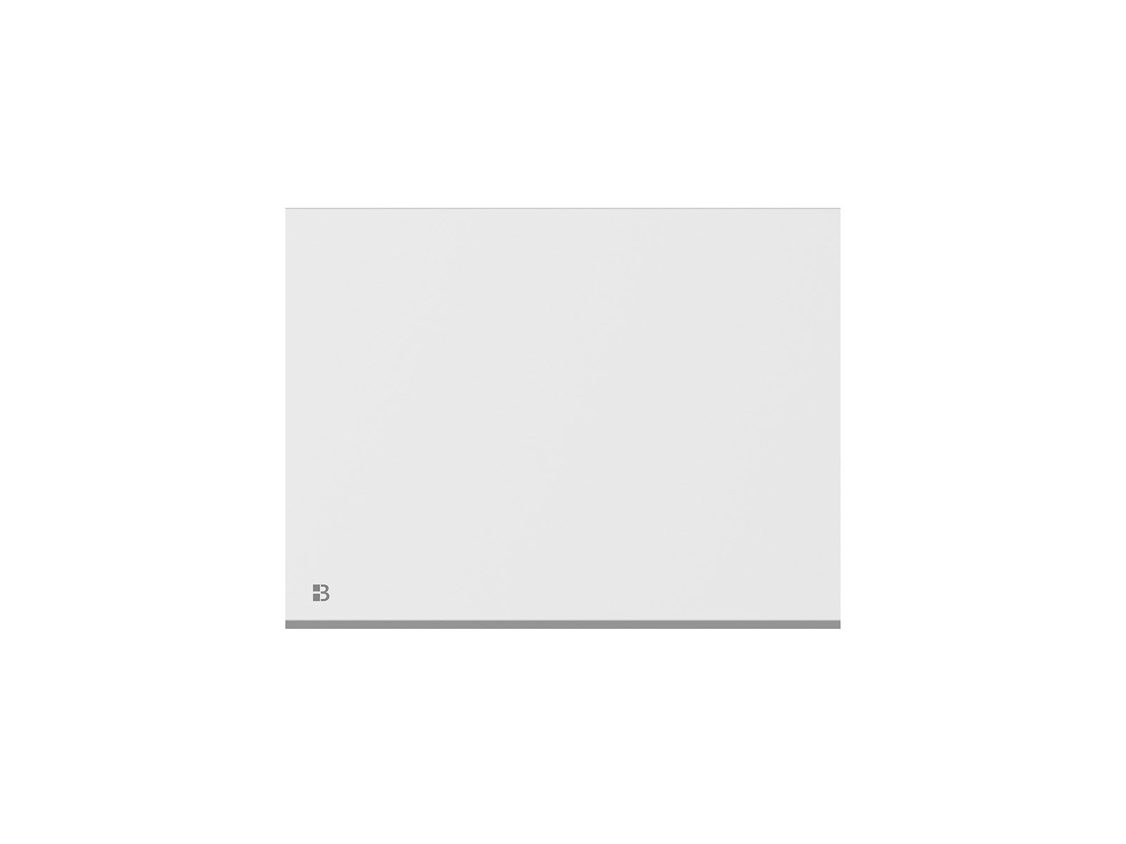 Radiateur NESSA CONNECT blanc de 1000W de face sur fond blanc