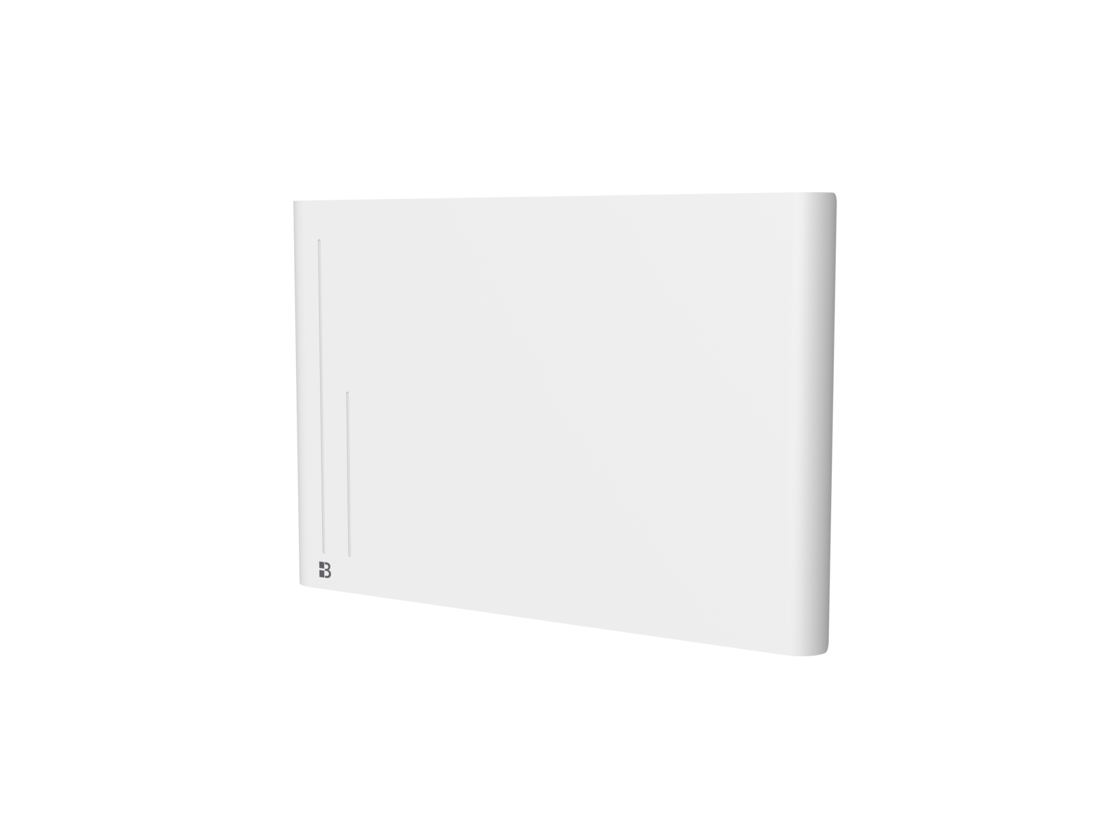 Radiateur ALBA blanc de biais