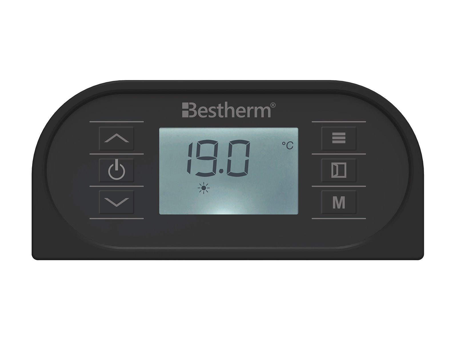 Thermostat ARIANE CONNECT noir Bestherm