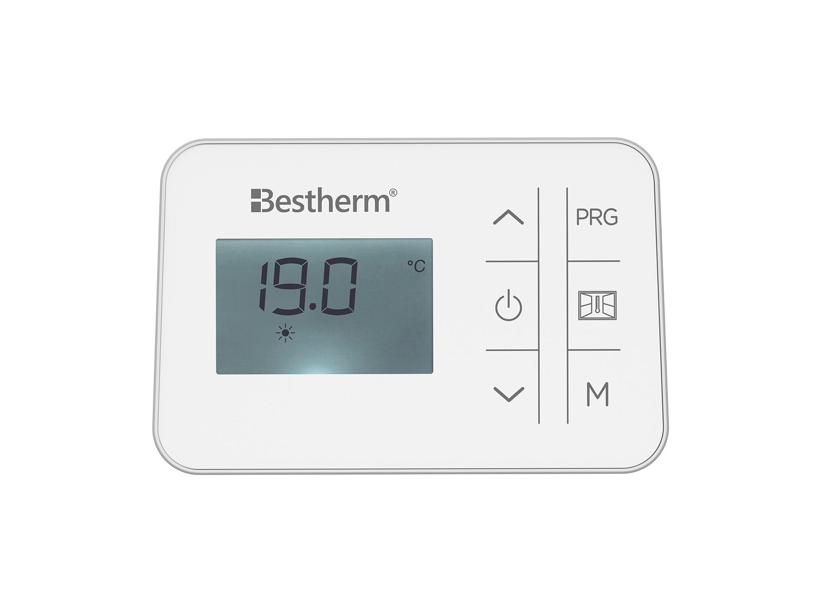 Thermostat ZOE blanc Bestherm