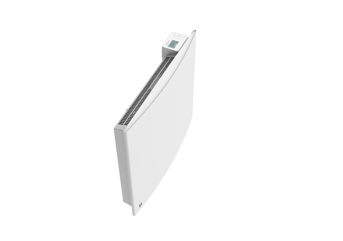 Thermostat du radiateur à inertie sèche fonte BIA vue de biais