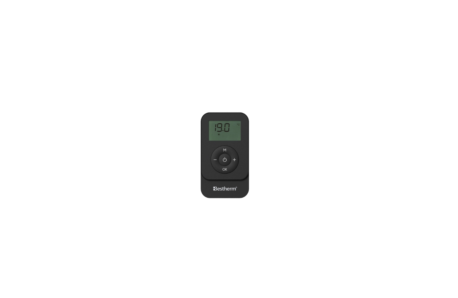 Remote control for the HESTIA BLACK dry-inertia heated towel rail