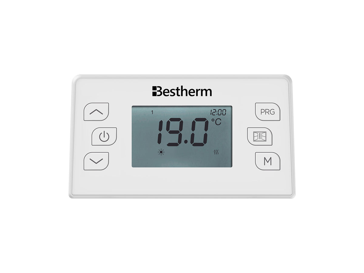 Thermostat du radiateur à inertie sèche fonte MOTU