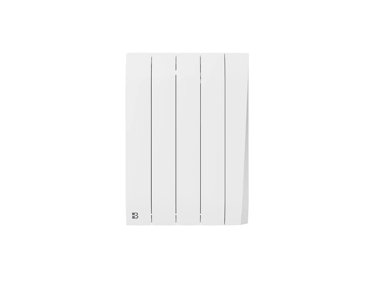 Radiateur à inertie sèche céramique TIKEI sur fond blanc