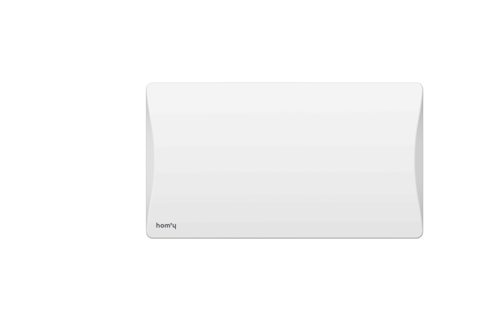 Radiateur ALOA CONNECT 1500W sur fond blanc