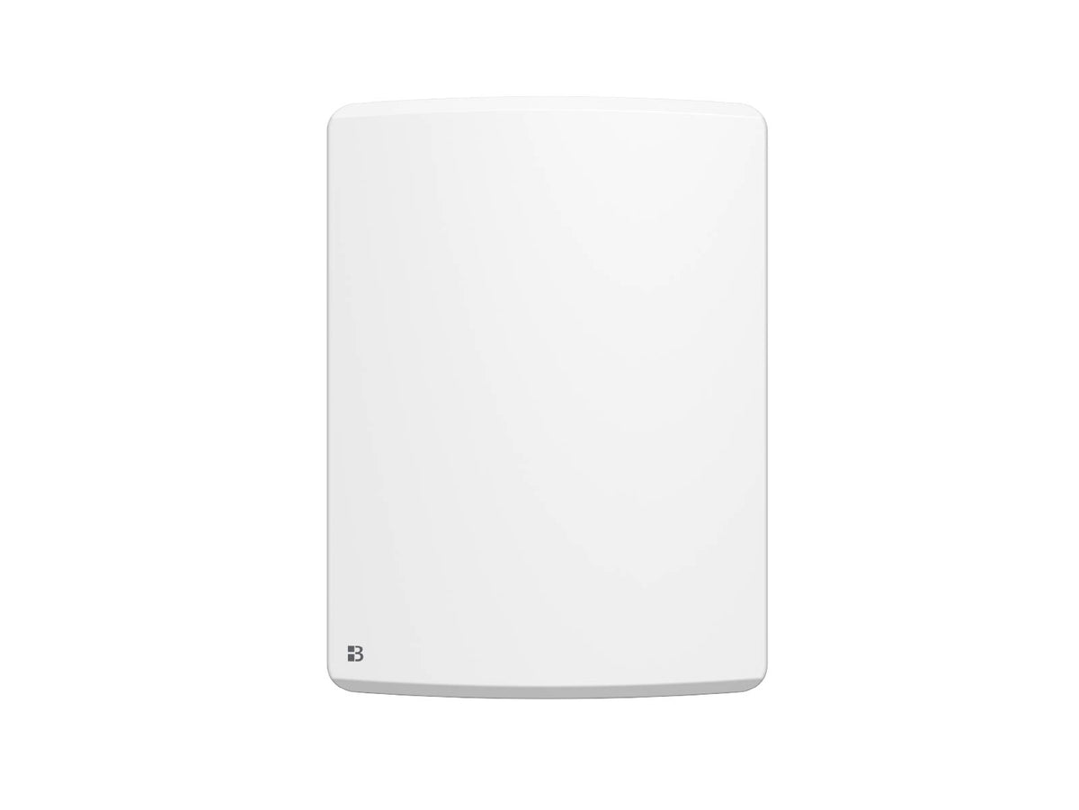 Radiateur à inertie sèche céramique ARIA VERTICAL sur fond blanc