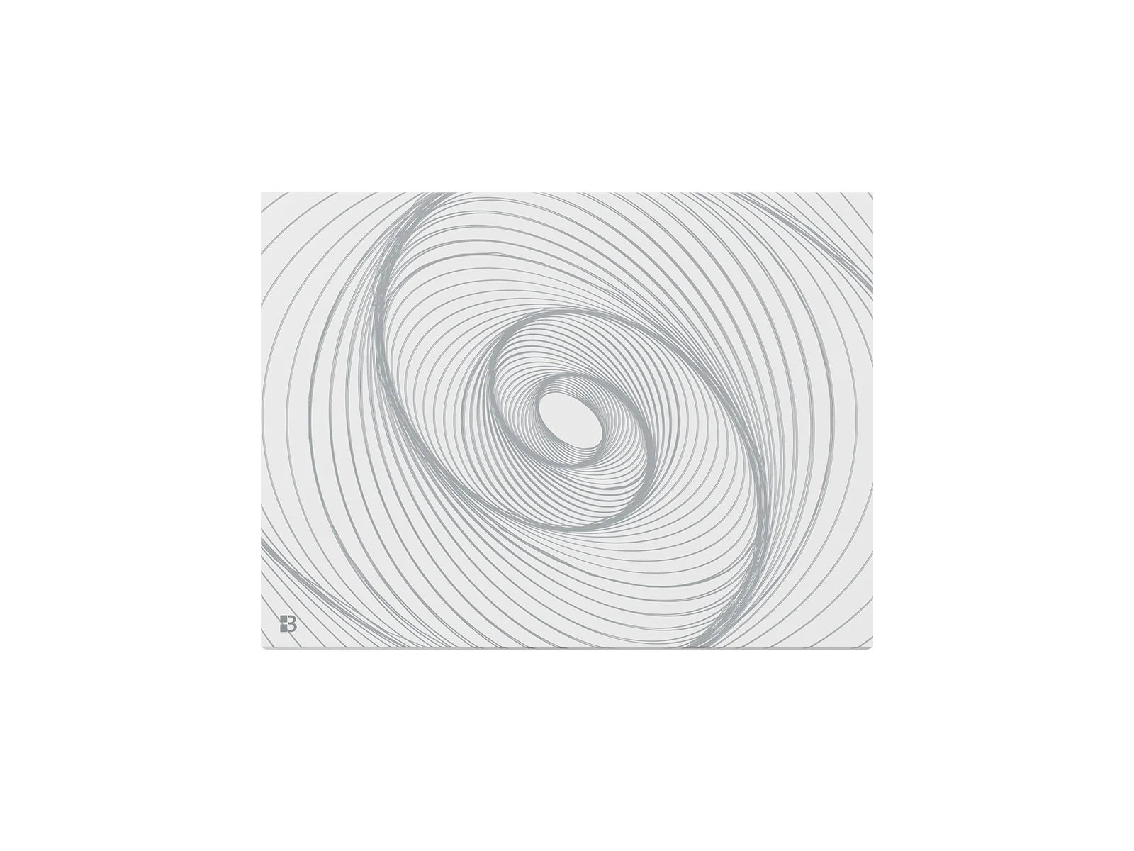 ARIANE CONNECT WHITE ceramic dry-inertia smart radiator on a white background