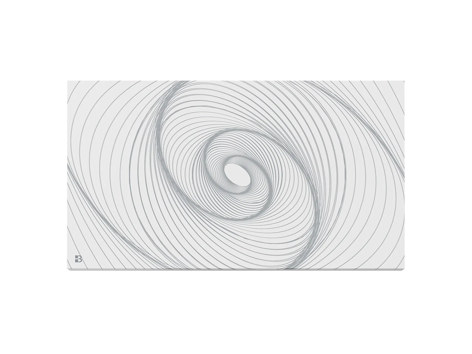 ARIANE CONNECT WHITE ceramic dry-inertia smart radiator on a white background