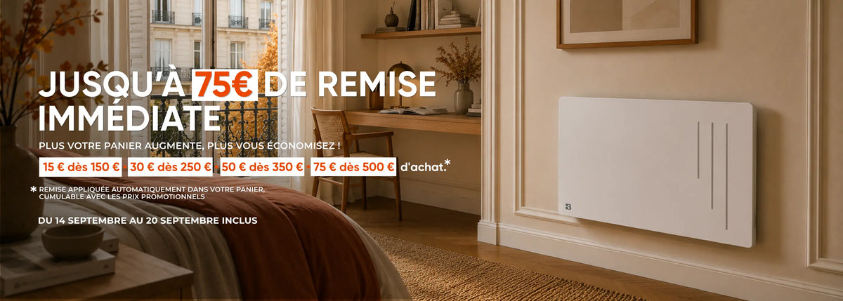 Code promo Bestherm septembre 2026 - Réduction sur radiateurs électriques et sèche-serviettes