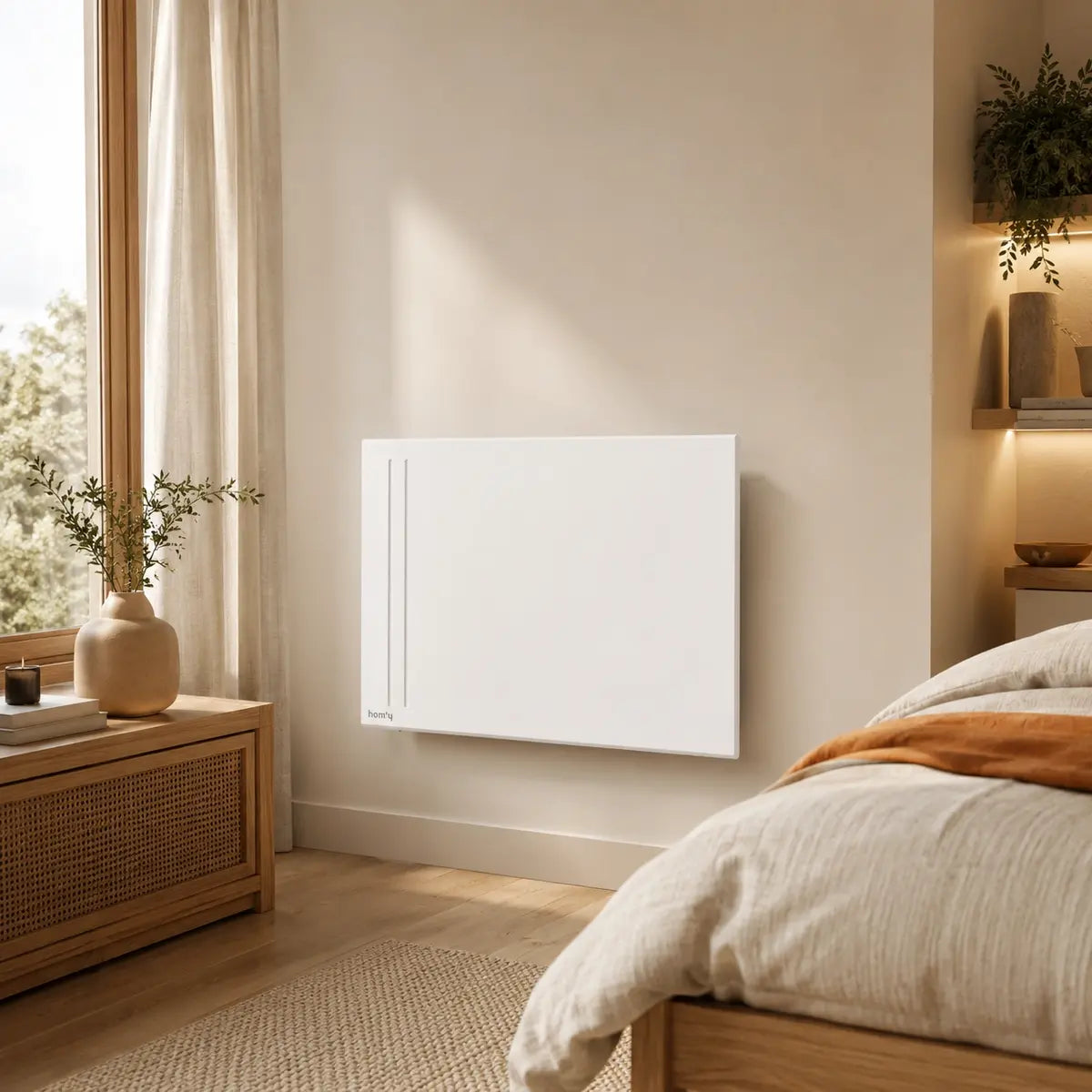 Radiatore LISA 1500W in un ambiente arredato