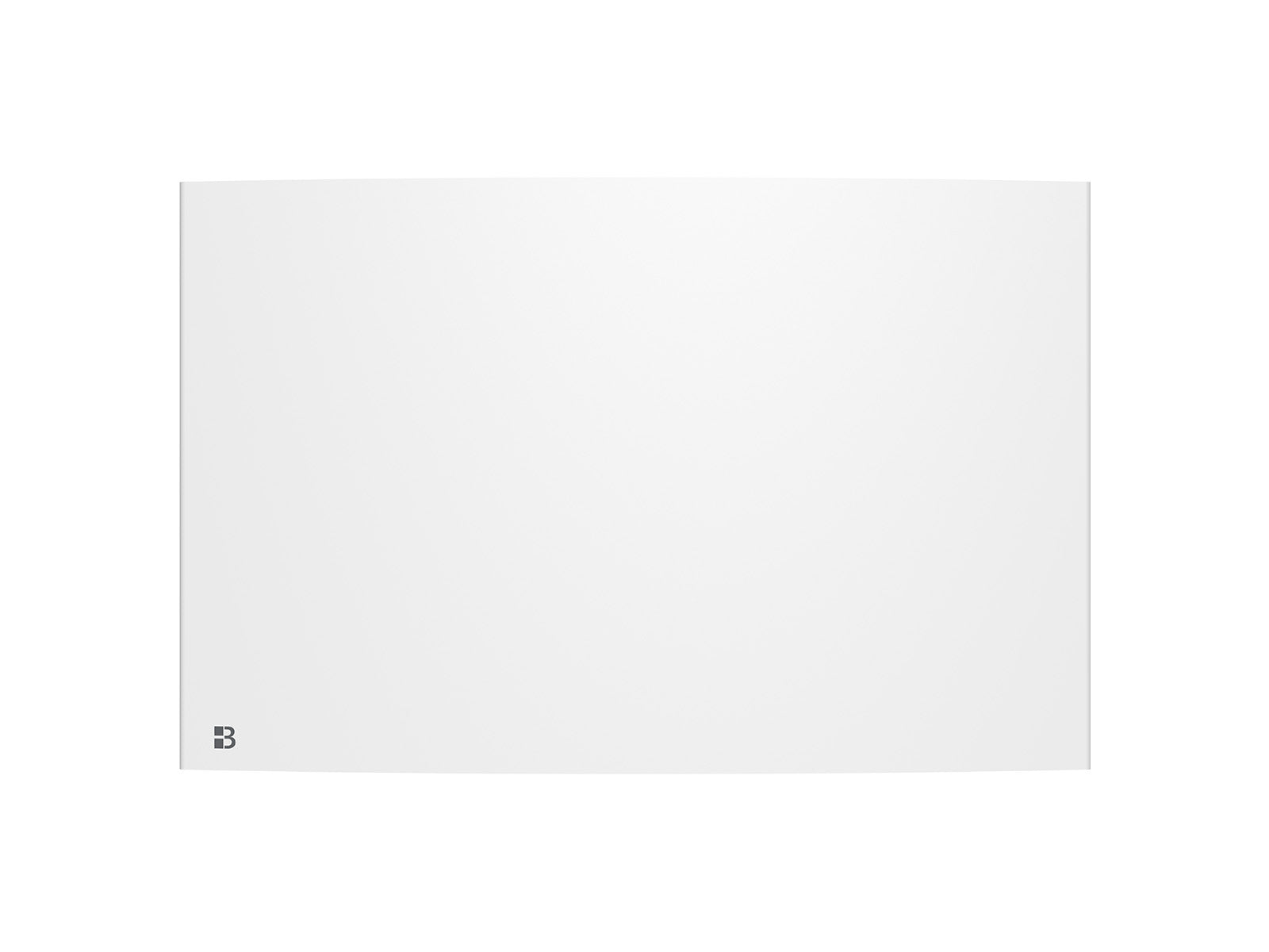 Radiateur BIA blanc de 1500W de face sur fond blanc