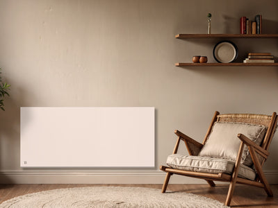 Radiateur NESSA CONNECT blanc 2000W dans une image d'ambiance