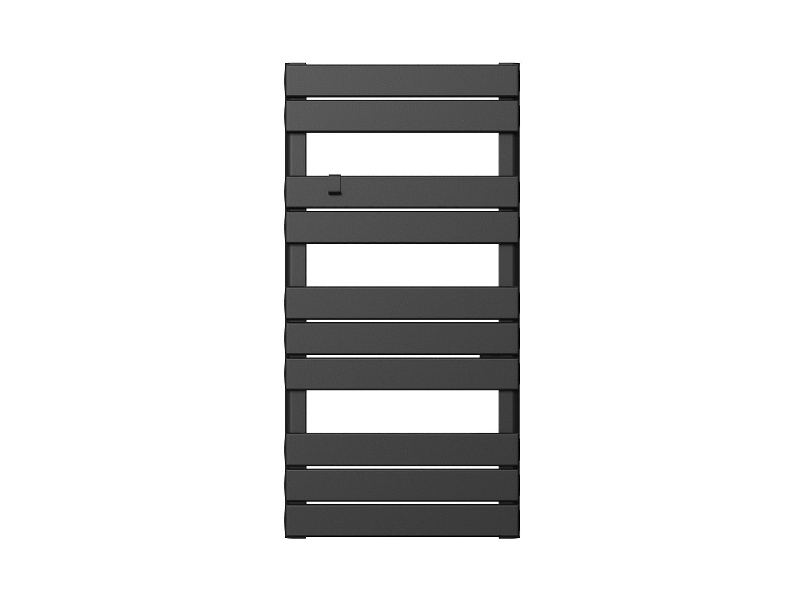 Sèche serviettes ANIS noir de 500W de face