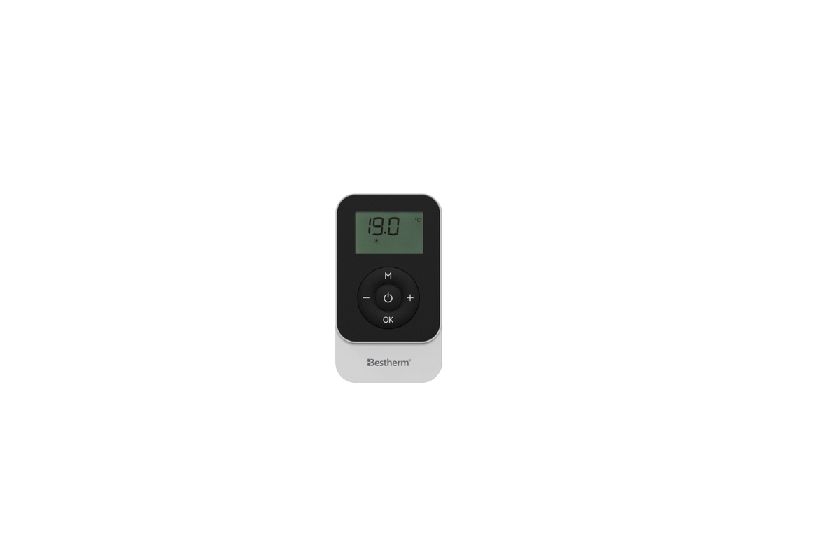 Remote control for the HESTIA WHITE dry-inertia heated towel rail